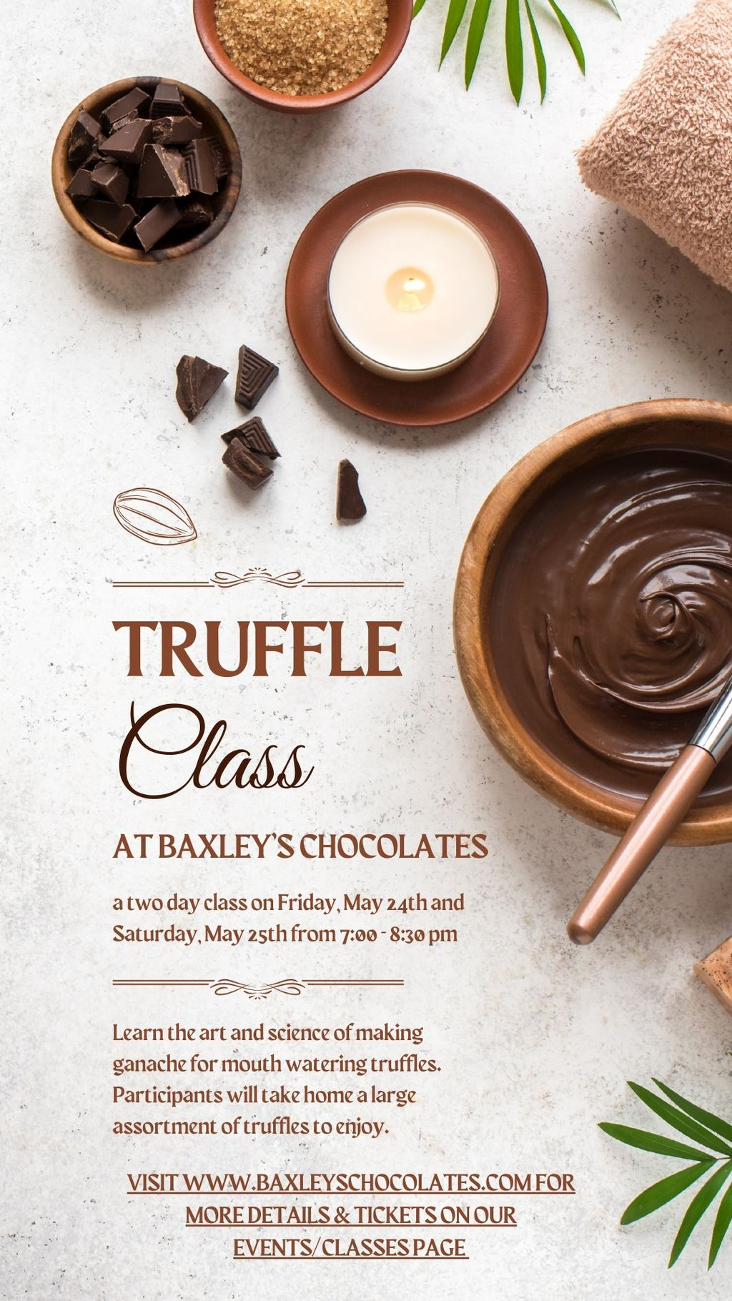 Truffles Class (two day class)
