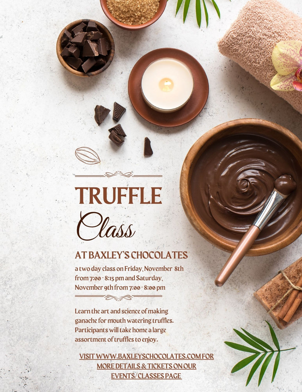 November Truffle Class (two day)